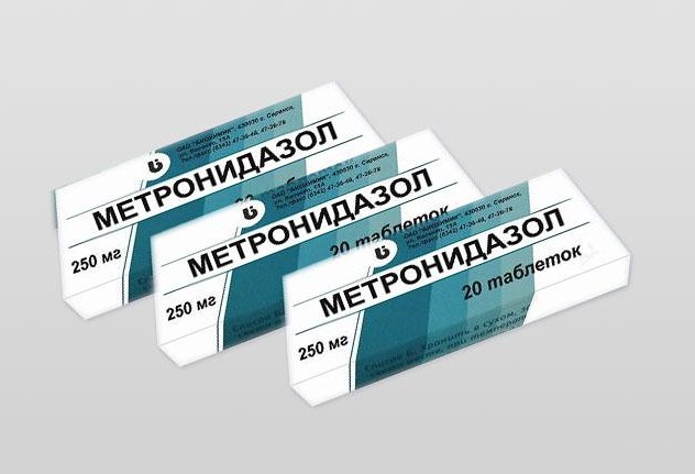 Таблетки метронидазол
