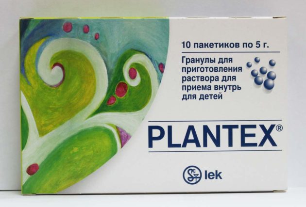 Растительный препарат Плантекс нередко назначается при лечении вздутия живота